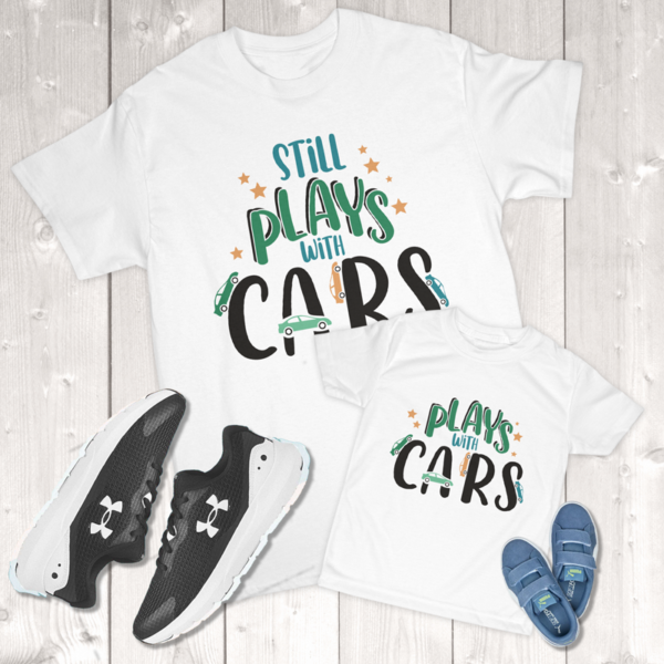 Still Plays With Cars Daddy & Me (Son) Toddler