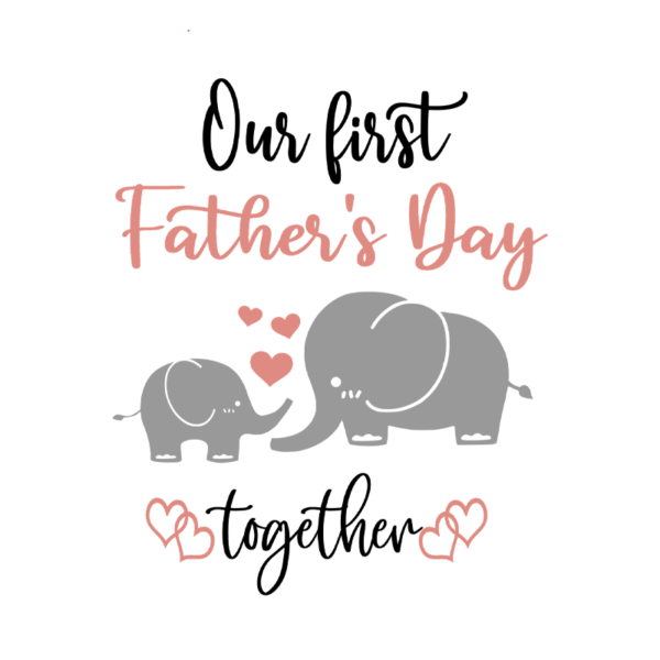 Our First Father's Day Together Daddy & Me (Daughter)