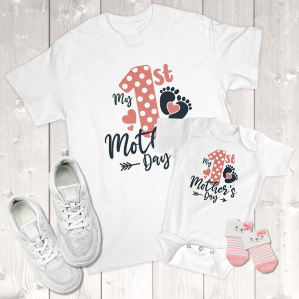 My 1st Mother's Day Mommy & Me (Daughter) Infant