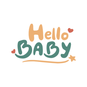 Boho Rainbow, Footprints, Hello Baby Unisex Onesie & Bib Set