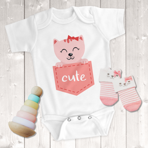 Pocket Pet Kitty Girl Onesie